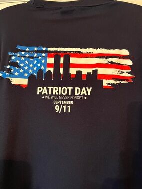 Men's Sport-Tek 9.11 Patriot Day short sleeve tee shirt